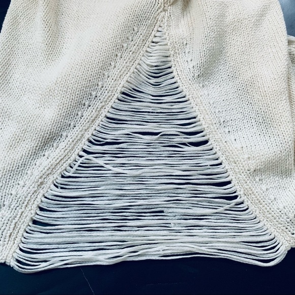 s l a s h e d :: H&M Thrashed Shipwreck Cable Knit Sweater - Picture 10 of 10